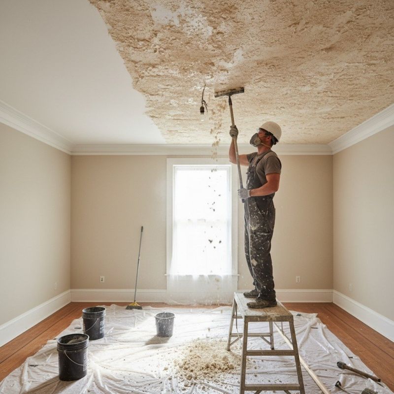 Ceiling Scraping in Chandler, AZ