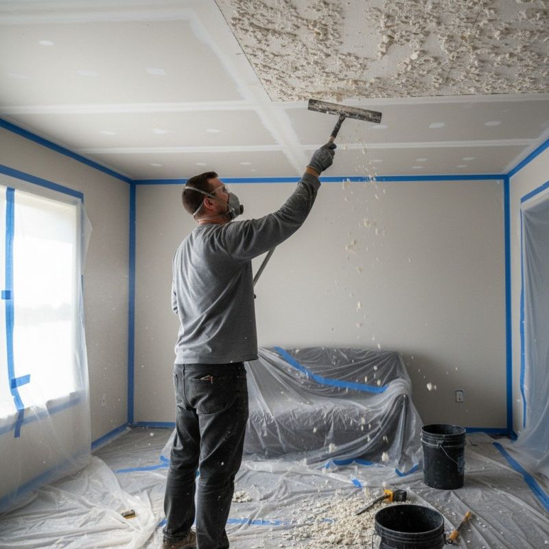 Textured Ceiling Removal in Austin, TX
