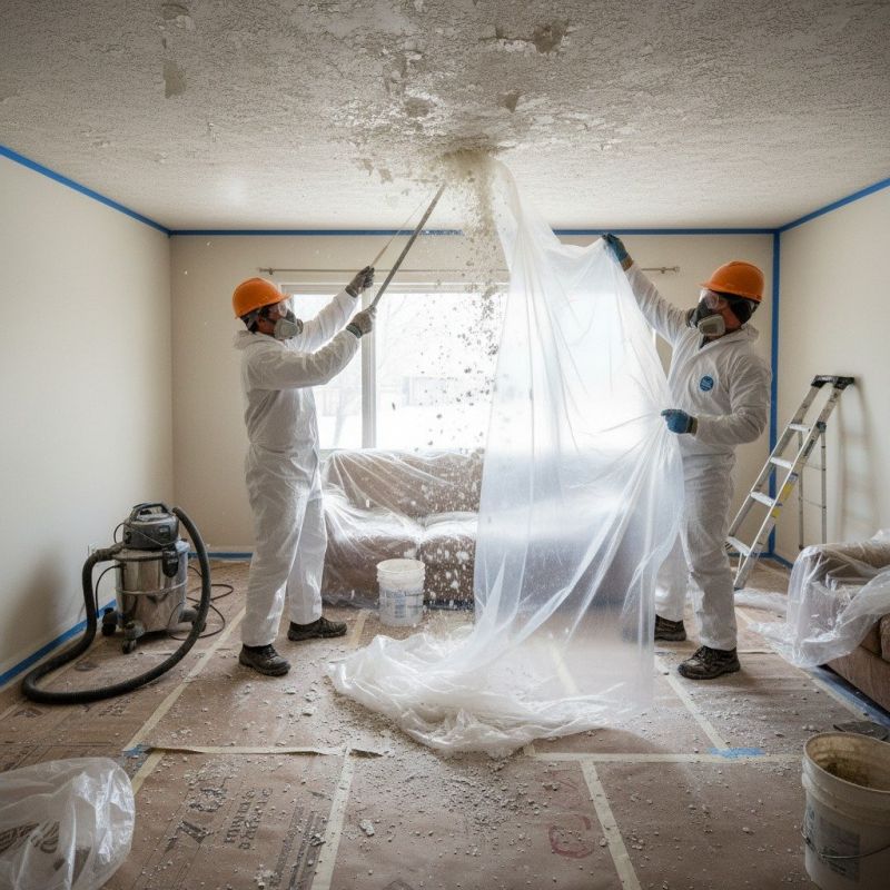 Knockdown Ceiling Removal in Killeen, TX
