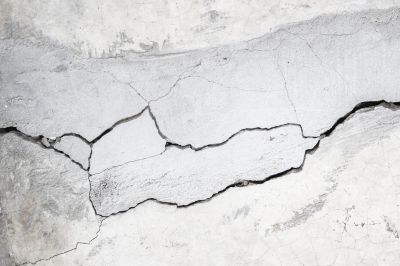 Cracked Plaster Surface