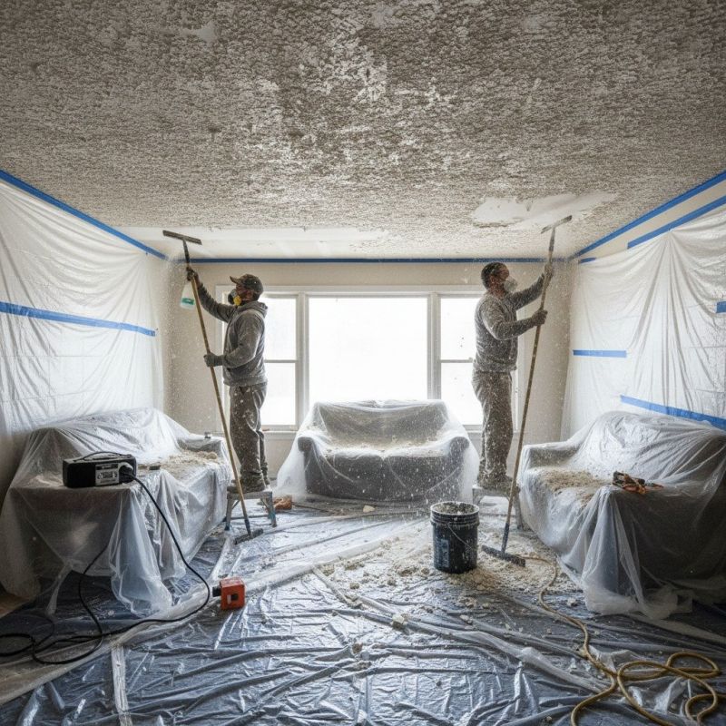 Textured Ceiling Removal in Saint Paul, MN