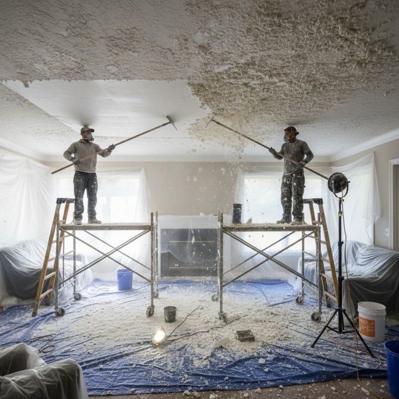 Textured Ceiling Removal in Georgetown, TX